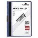 Duraclip Folder 2200 A4, Dark Blue